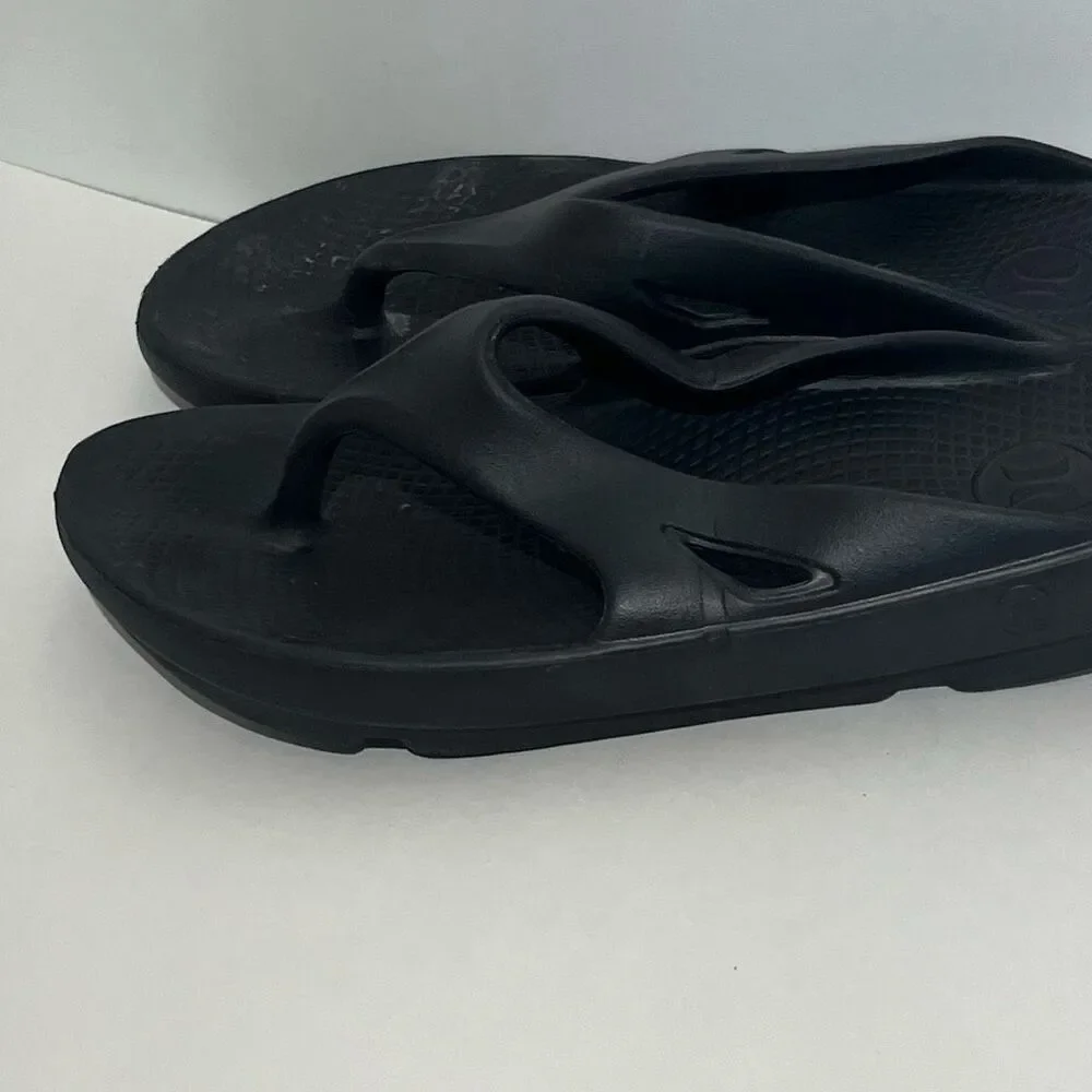 Hurley Men's Black Injection Step‎ In Nonslip Flip-Flop Sandals Size 12